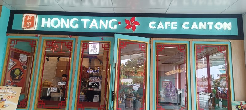 Hong Tang x Cafe Canton Stasiun Whoosh Halim